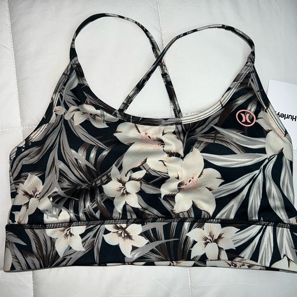 Hurley Sports Bra Medium NWT - Picture 2 of 6